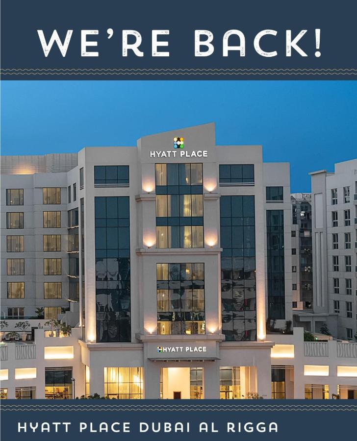 Hyatt Place Dubai Al Rigga Residences Eksteriør billede